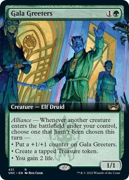 Gala Greeters (Extended Art) (431) (SNC)