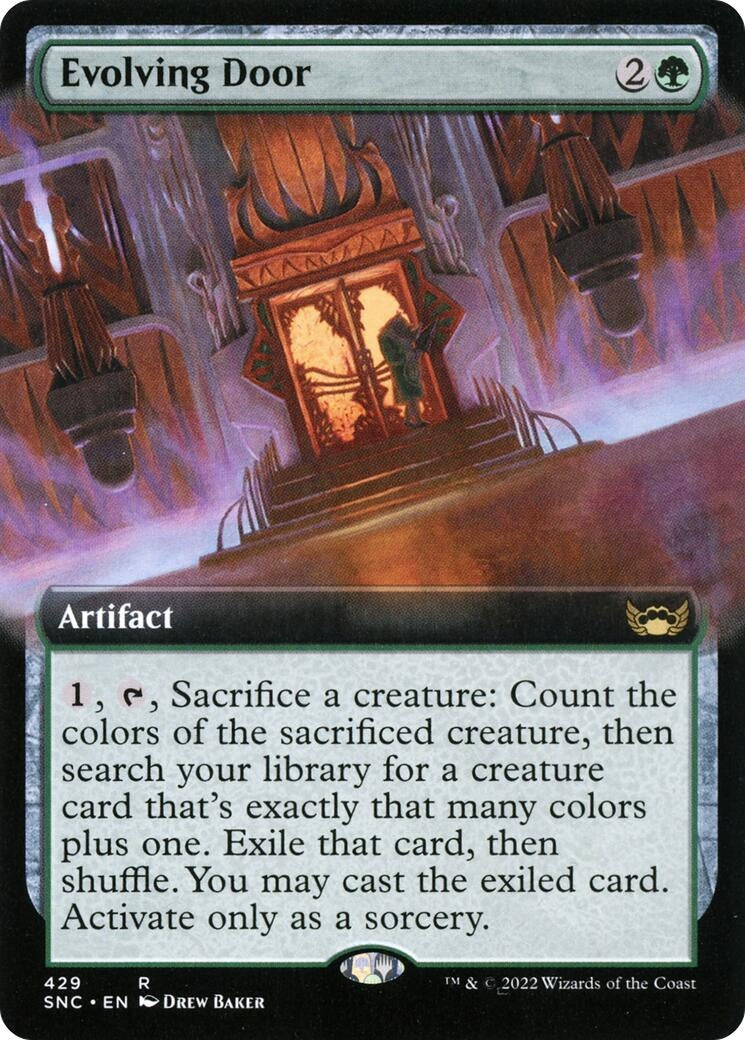 Evolving Door (Extended Art) (429) (SNC)