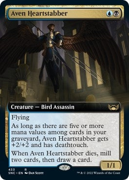 Aven Heartstabber (Extended Art) (433) (SNC)