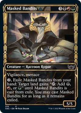 Masked Bandits (Showcase) (319) (SNC)