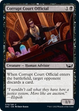 Corrupt Court Official (70) (SNC)