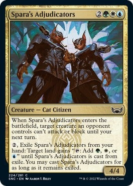 Spara's Adjudicators (224) (SNC)