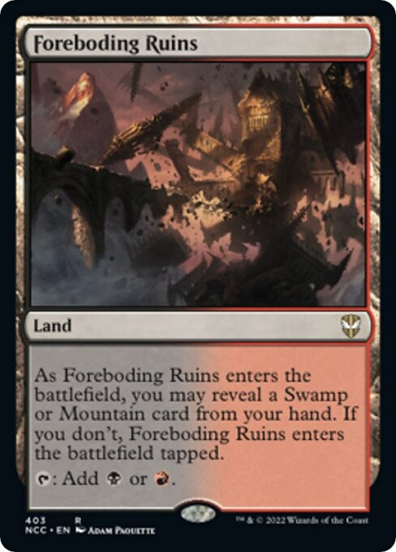 Foreboding Ruins (403) (NCC)