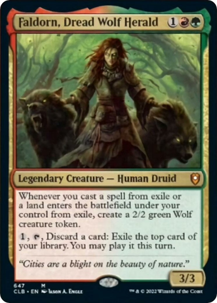 Faldorn, Dread Wolf Herald (647) (CLB)