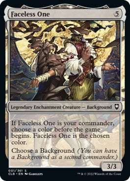 Faceless One (1) (CLB)