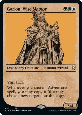 Gorion, Wise Mentor (Showcase) (423) (CLB)