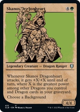 Skanos Dragonheart (Showcase) (410) (CLB)