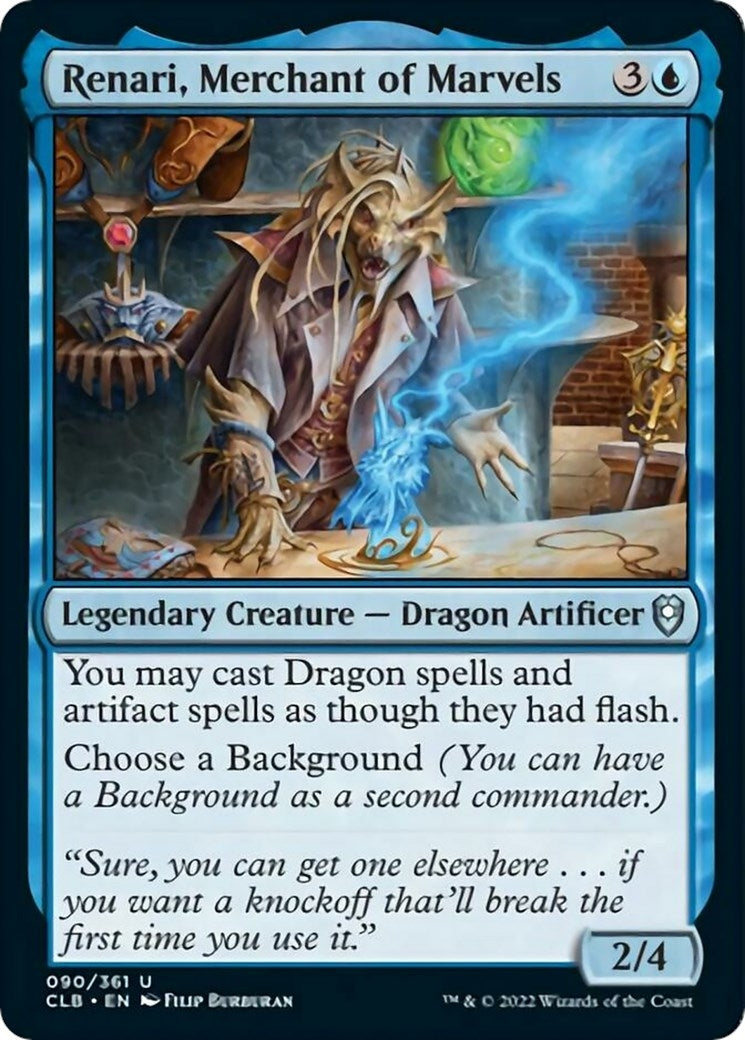 Renari, Merchant of Marvels (90) (CLB)