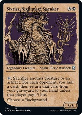 Sivriss, Nightmare Speaker (Showcase) (393) (CLB)