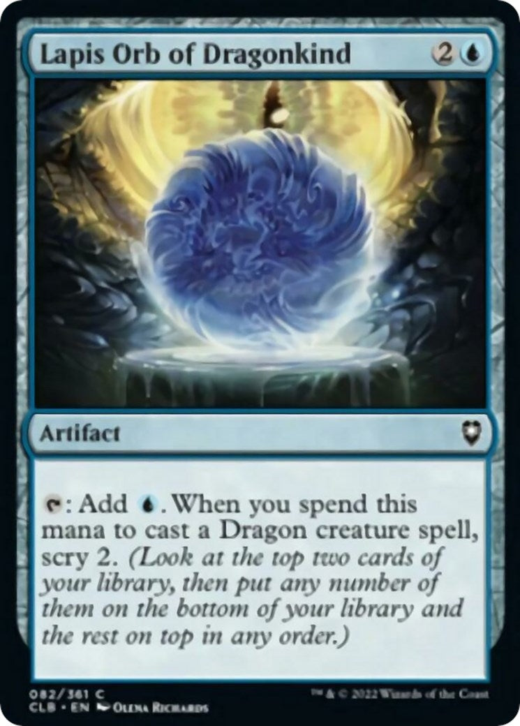 Lapis Orb of Dragonkind (82) (CLB)