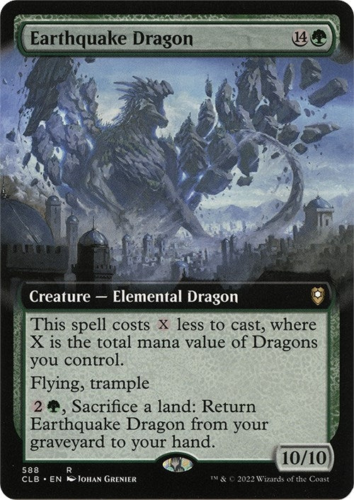 Earthquake Dragon (Extended Art) (588) (CLB)