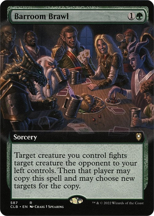 Barroom Brawl (Extended Art) (587) (CLB)