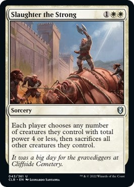 Slaughter the Strong (43) (CLB)