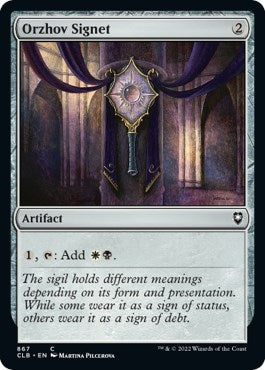 Orzhov Signet (867) (CLB)