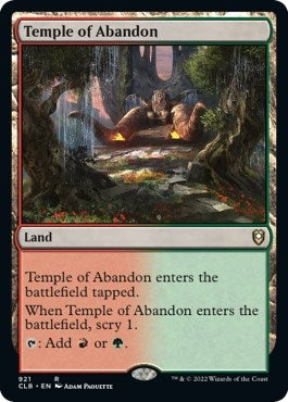 Temple of Abandon (921) (CLB)