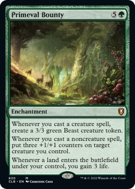Primeval Bounty (830) (CLB)