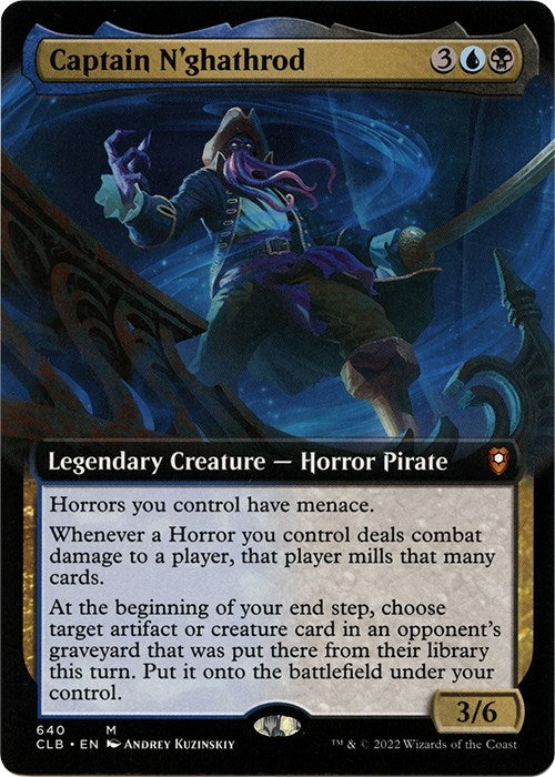 Captain N'ghathrod (Extended Art) (640) (CLB)