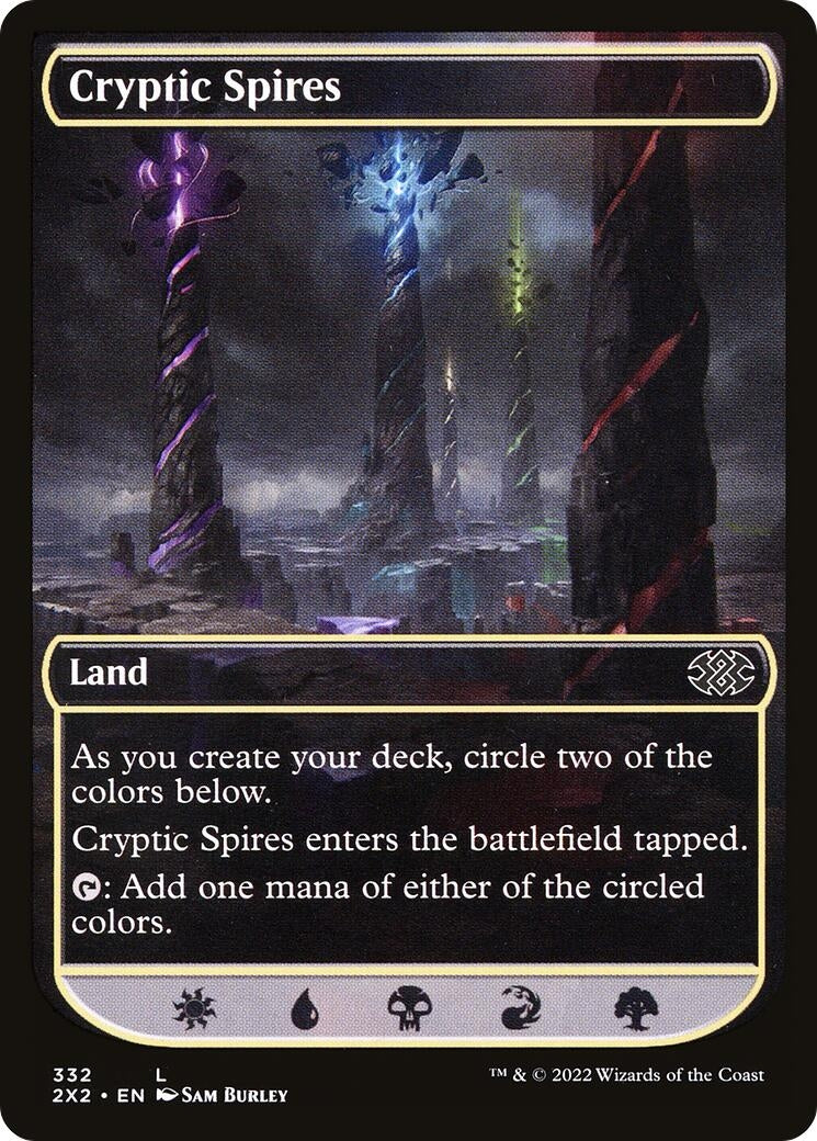 Cryptic Spires (332) (2X2)