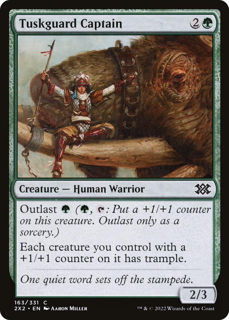 Tuskguard Captain (163) (2X2)
