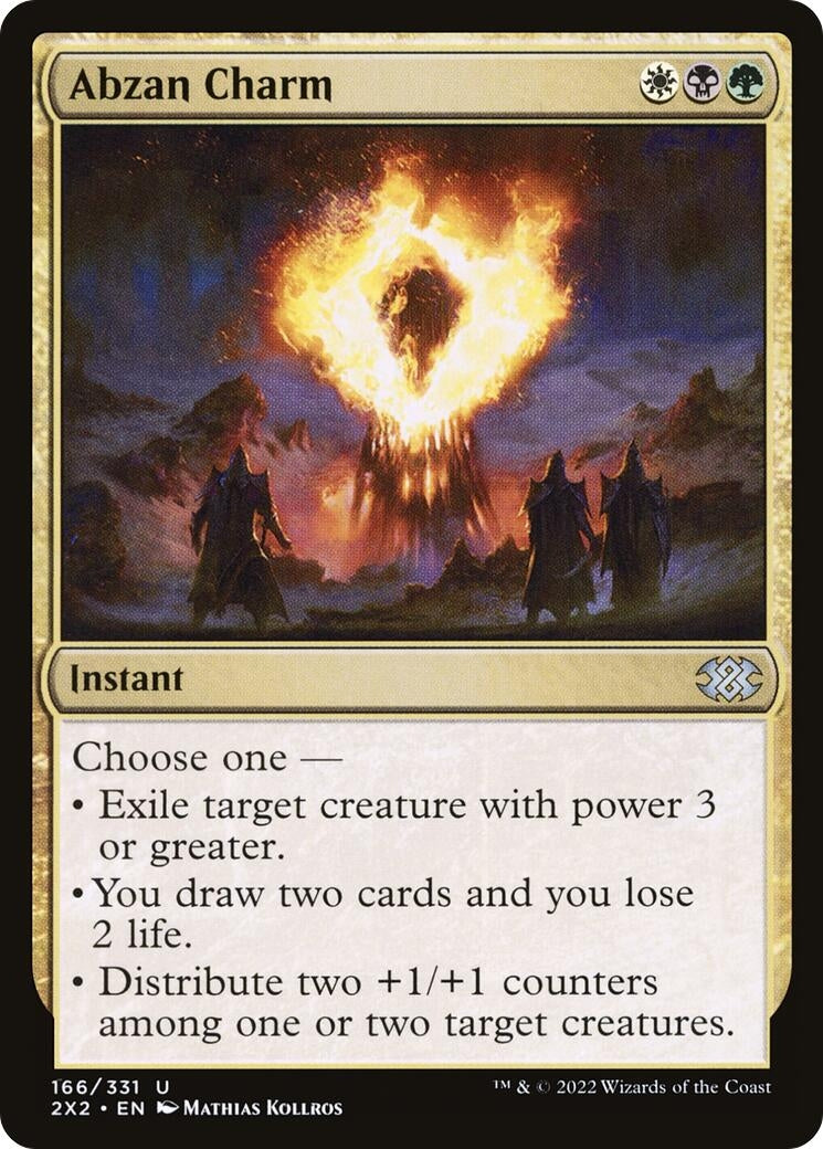 Abzan Charm (166) (2X2)