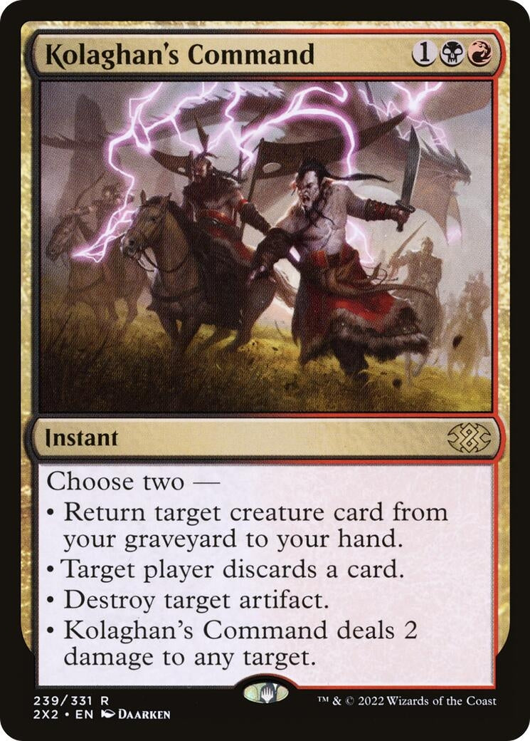 Kolaghan's Command (239) (2X2)