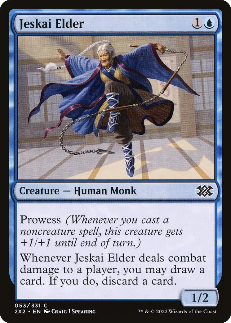 Jeskai Elder (53) (2X2)