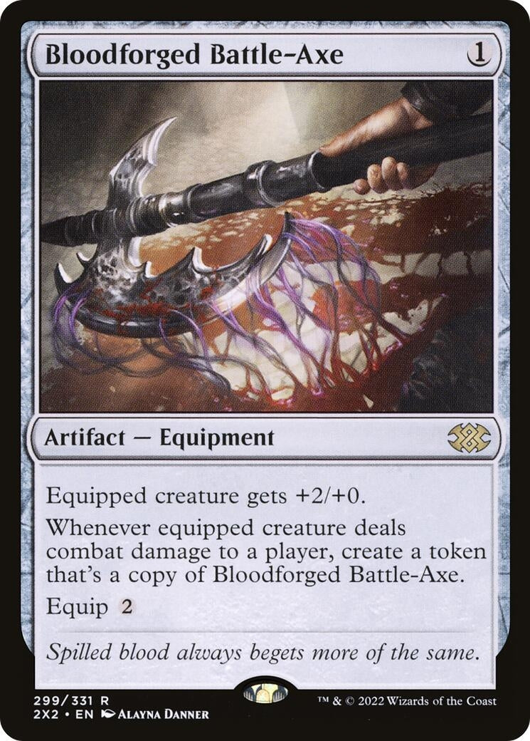 Bloodforged Battle-Axe (299) (2X2)
