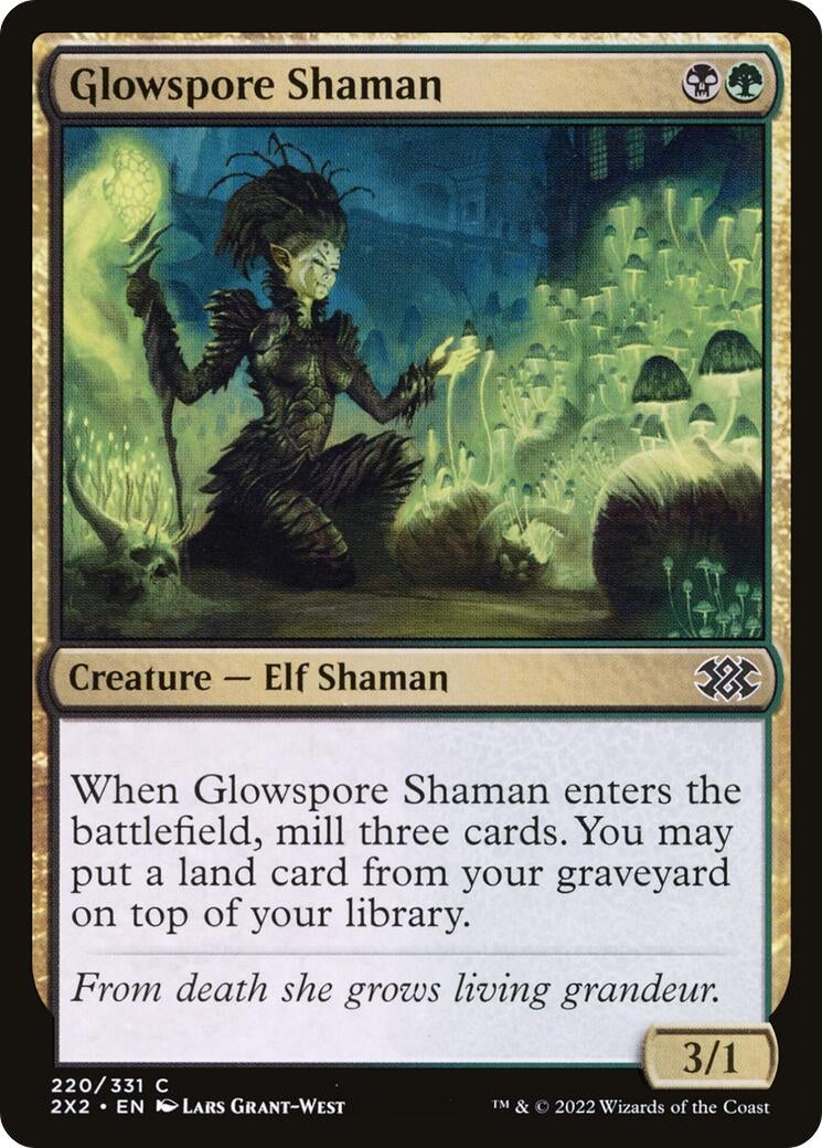 Glowspore Shaman (220) (2X2)