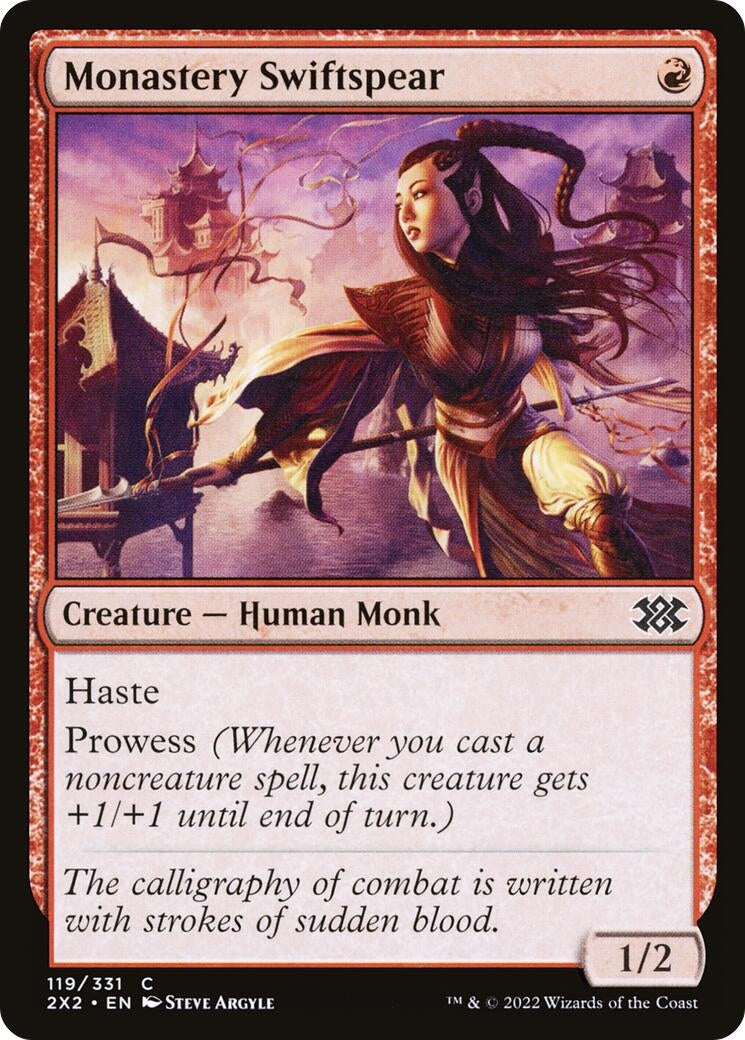 Monastery Swiftspear (119) (2X2)