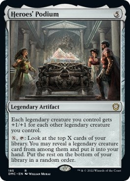 Heroes' Podium (185) (DMC)