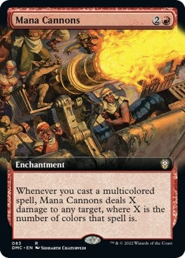 Mana Cannons (Extended Art) (83) (DMC)