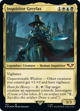 Image for Inquisitor Greyfax (173) (40K) - Magic: The Gathering