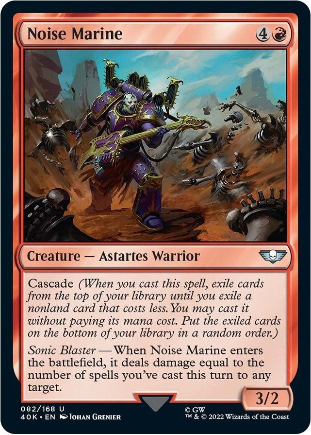 Image for Noise Marine (82) (40K) - Magic: The Gathering