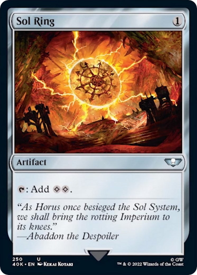 Image for Sol Ring (250) (250) (40K) - Magic: The Gathering