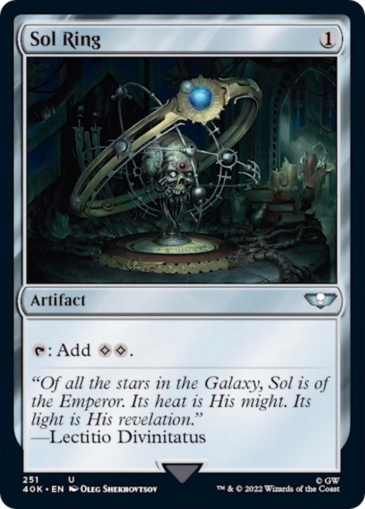 Image for Sol Ring (251) (251) (40K) - Magic: The Gathering