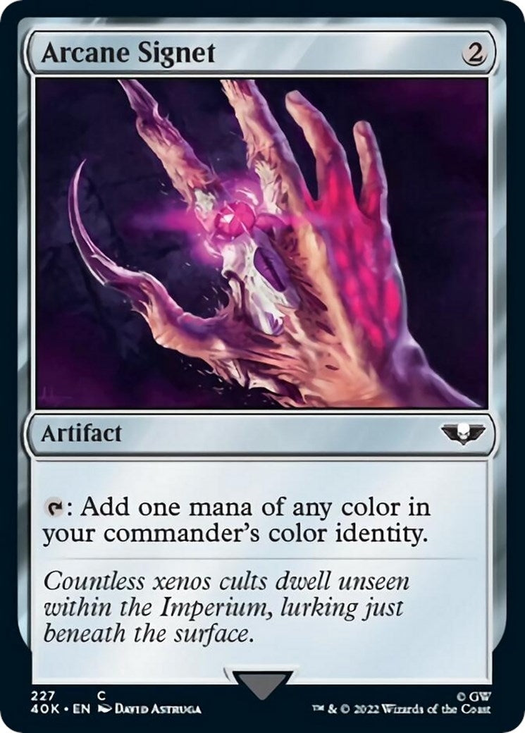 Image for Arcane Signet (227) (227) (40K) - Magic: The Gathering