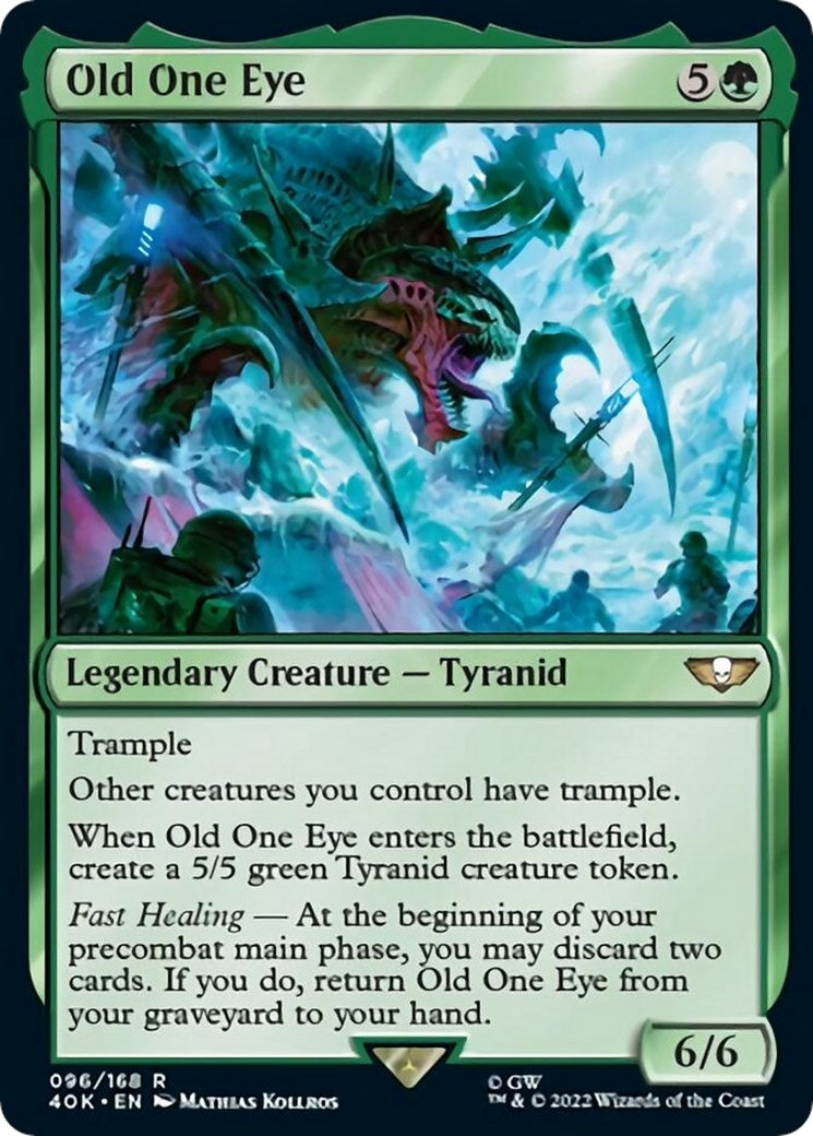 Image for Old One Eye (96) (40K) - Magic: The Gathering
