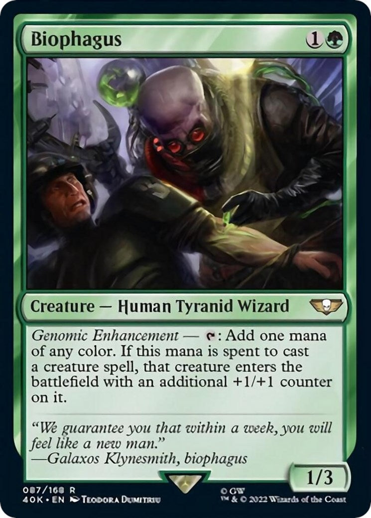 Image for Biophagus (Surge Foil) (87) (40K) - Magic: The Gathering