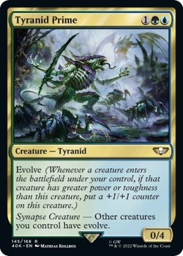 Image for Tyranid Prime (Surge Foil) (145) (40K) - Magic: The Gathering