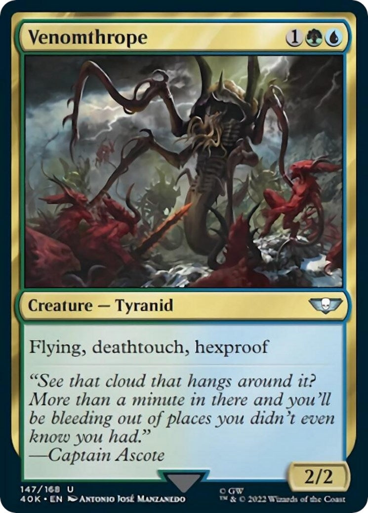 Image for Venomthrope (147) (40K) - Magic: The Gathering