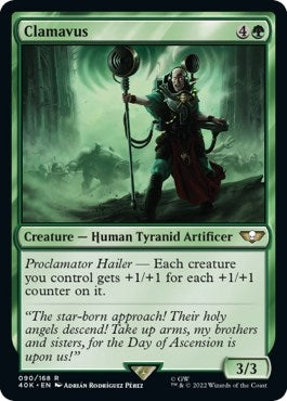 Image for Clamavus (90) (40K) - Magic: The Gathering