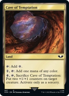 Image for Cave of Temptation (Surge Foil) (267) (40K) - Magic: The Gathering
