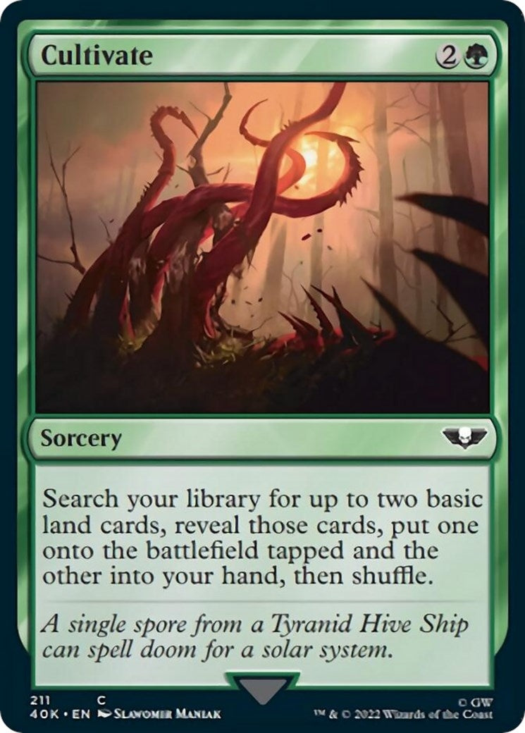 Image for Cultivate (Surge Foil) (211) (40K) - Magic: The Gathering