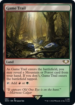 Image for Game Trail (Surge Foil) (282) (40K) - Magic: The Gathering