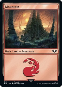 Image for Mountain (315) (315) (40K) - Magic: The Gathering