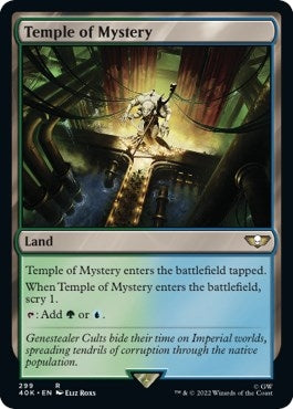 Image for Temple of Mystery (Surge Foil) (299) (40K) - Magic: The Gathering