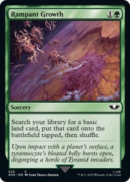 Image for Rampant Growth (Surge Foil) (220) (40K) - Magic: The Gathering