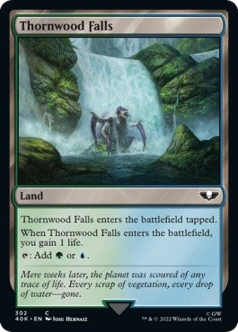 Image for Thornwood Falls (Surge Foil) (302) (40K) - Magic: The Gathering