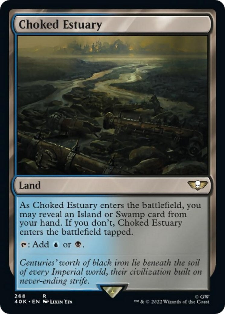 Image for Choked Estuary (Surge Foil) (268) (40K) - Magic: The Gathering