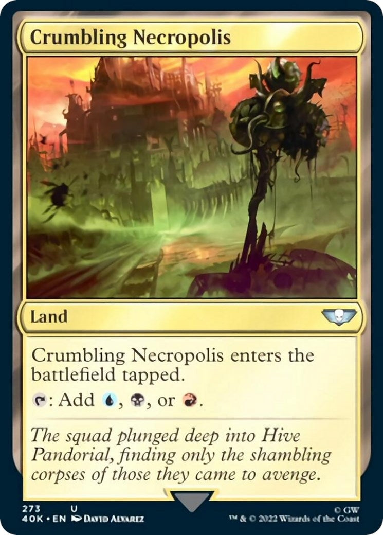 Image for Crumbling Necropolis (273) (40K) - Magic: The Gathering